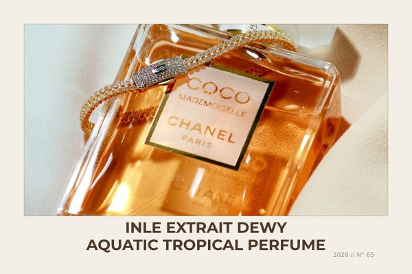 Inle Extrait dewy aquatic tropical perfume
