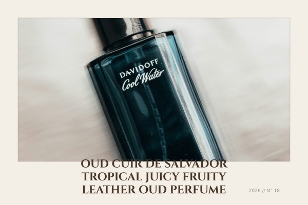 Oud Cuir de Salvador tropical juicy fruity leather oud perfume