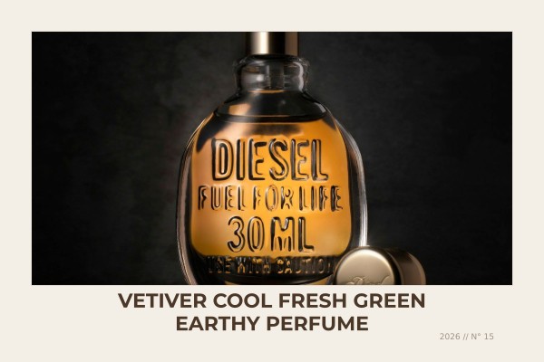 Vetiver cool fresh green earthy perfume
